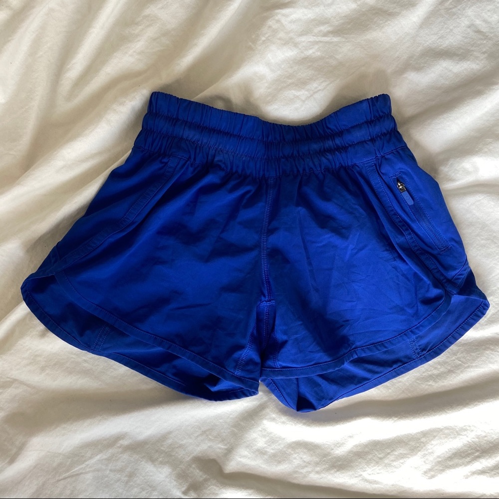 Lululemon Jet Stream Blue Tracker Shorts “4
